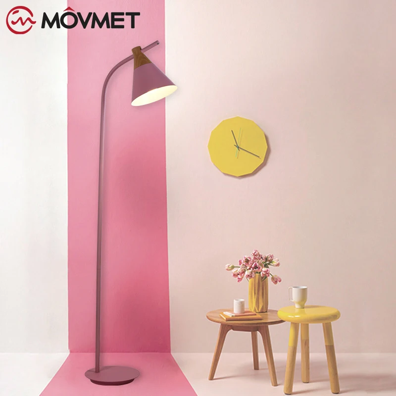Современный минималистичный креативный напольный светильник в скандинавском