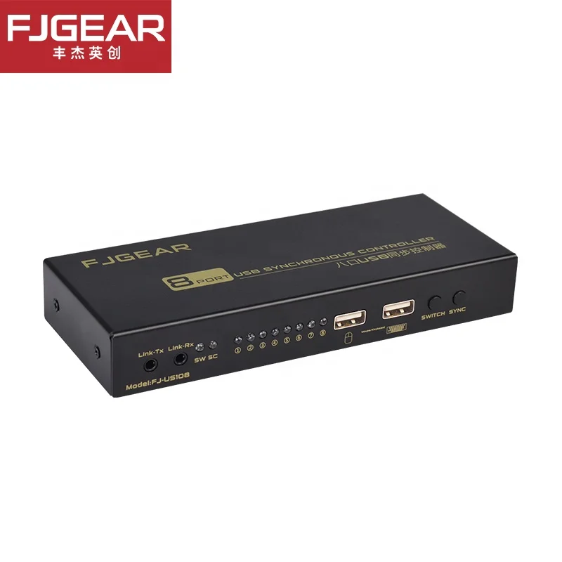8 портов KVM переключатель USB синхронизатор синхронный контроллер Набор