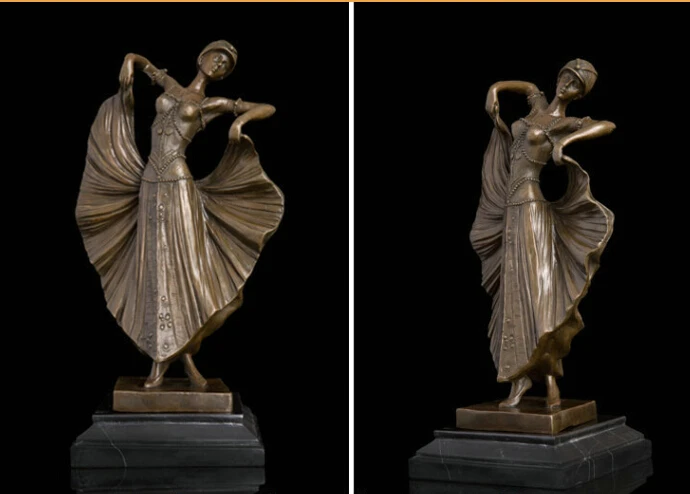 Ар деко скульптура шапка танцор бронзовая статуя|statue manufacturers|cap monsterstatue free |