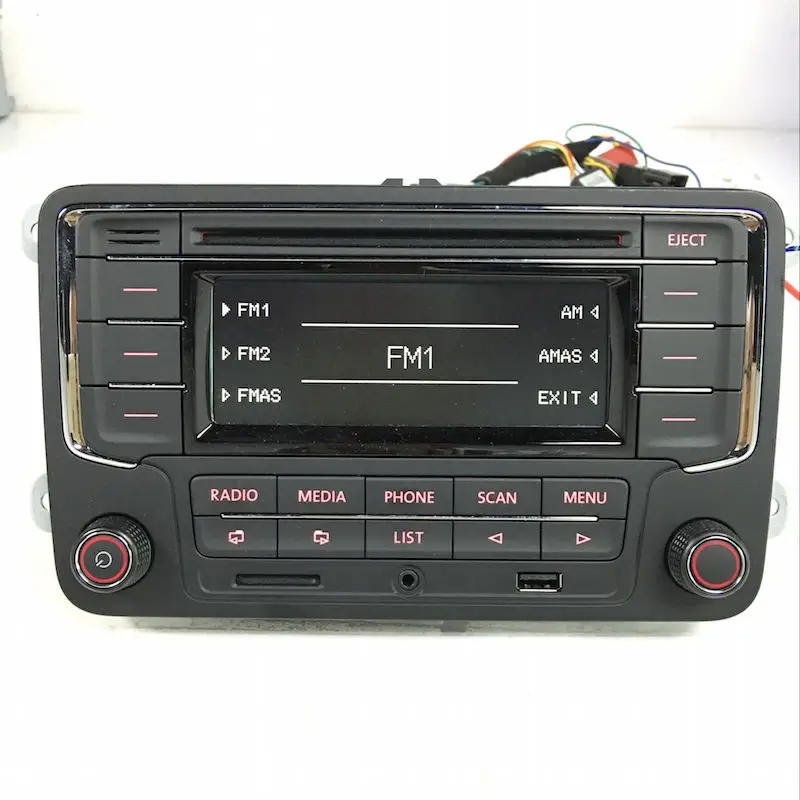 BODENLA автомобильный Радио стерео CD плеер RCN210 MP3 USB SD AUX для VW Passat B6 Golf 5 6 Jetta MK5 MK6 Tiguan