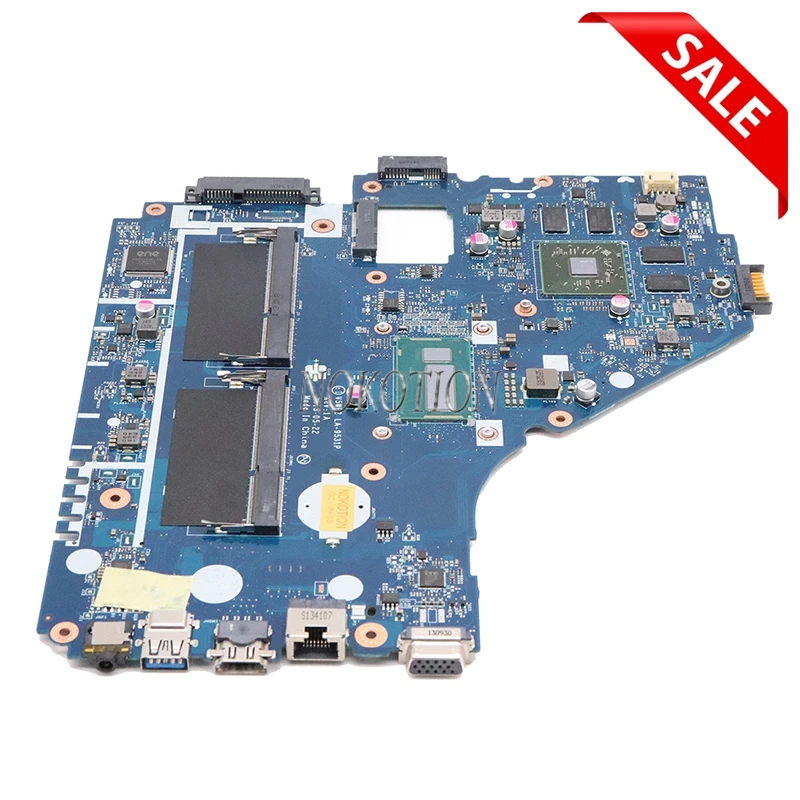 NOKOTION V5WE2 LA-9531P материнская плата для ноутбука Acer ASPIRE E1-572 E1-572G Материнская SR16Z I7-4500U R7
