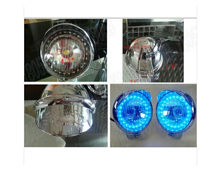 Светодиодный точечный светильник Angel Eye для Suzuki Boulevard C50 Volusia 800 C90 M109R C109 Marauder M50 Intruder