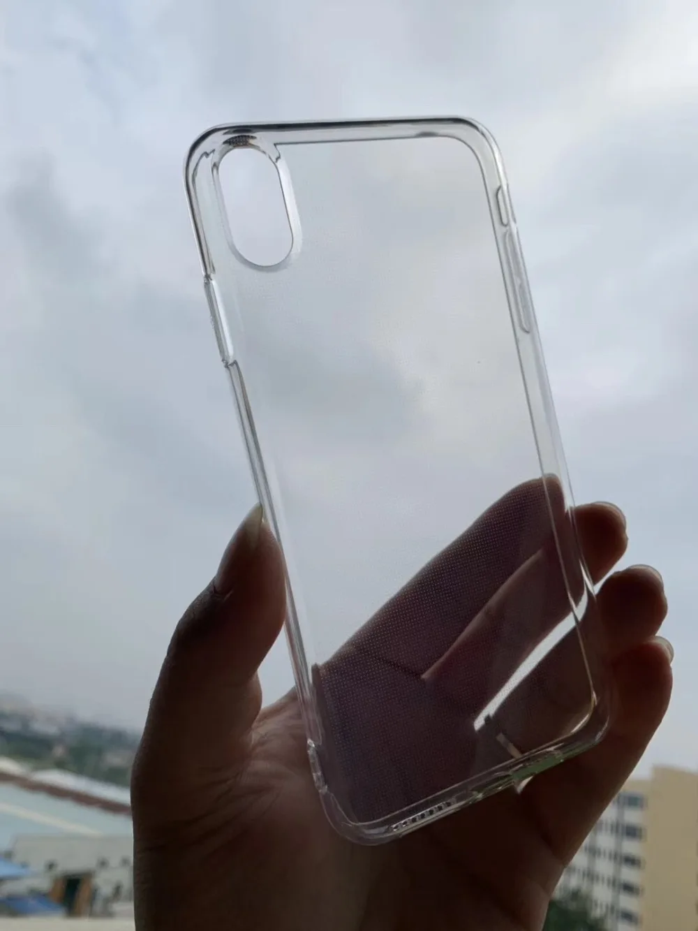 Phone Cases For iPhone 6 XS MAX Transparent TPU Case Cover For iPhone 11 pro max 8 Plus XR 2.0mm Cover Soft Silicone 100PCS