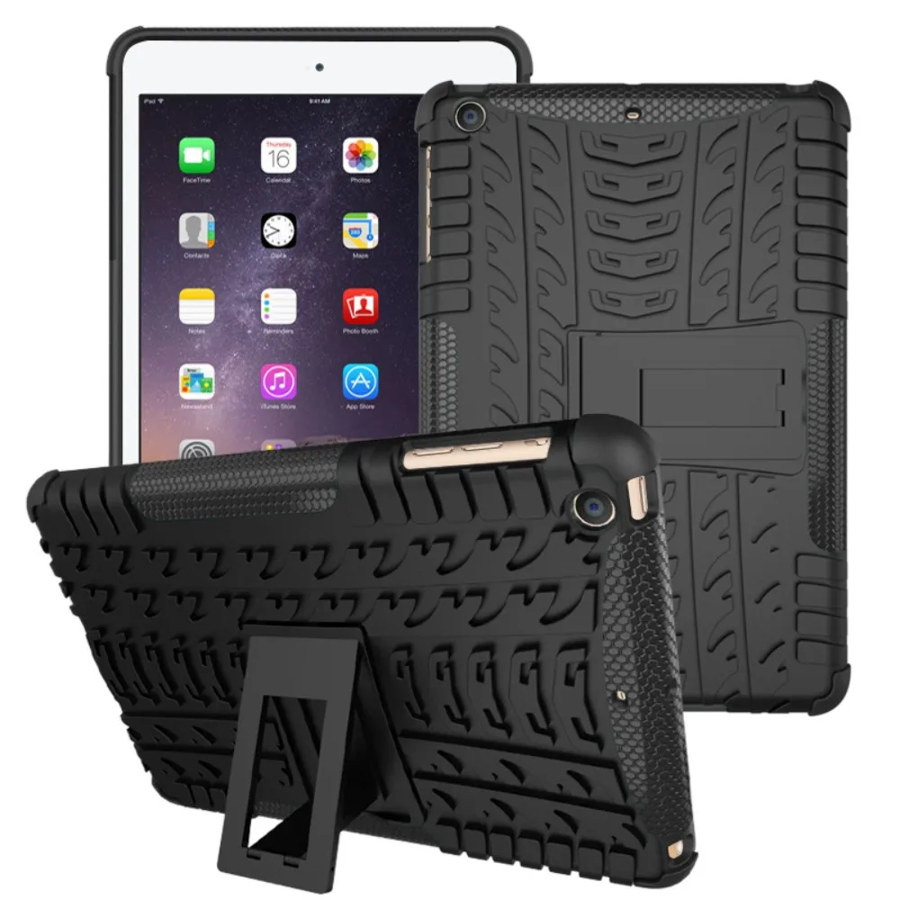 Гибридный Hyun мягкий силиконовый Жесткий Чехол для ПК iPad Mini 1 2 3 mini1 mini2 mini3 Чехлы