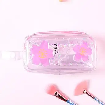 J Чехол для карандашей Kawaii estuche quicksand kalemlik с высокой вместительностью trousse scolaire stylo милые школьные принадлежности estuche escolar - Цвет: J