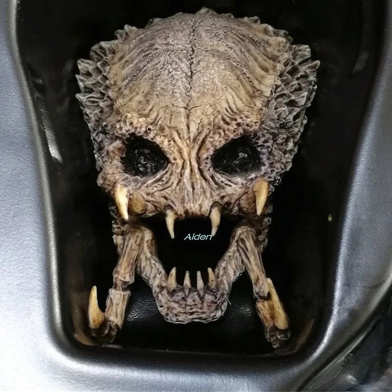 1" Aliens VS Predator Requiem статуя хищников бюст орел лицо голова портрет Железный череп GK фигурка игрушка коробка 28 см B758