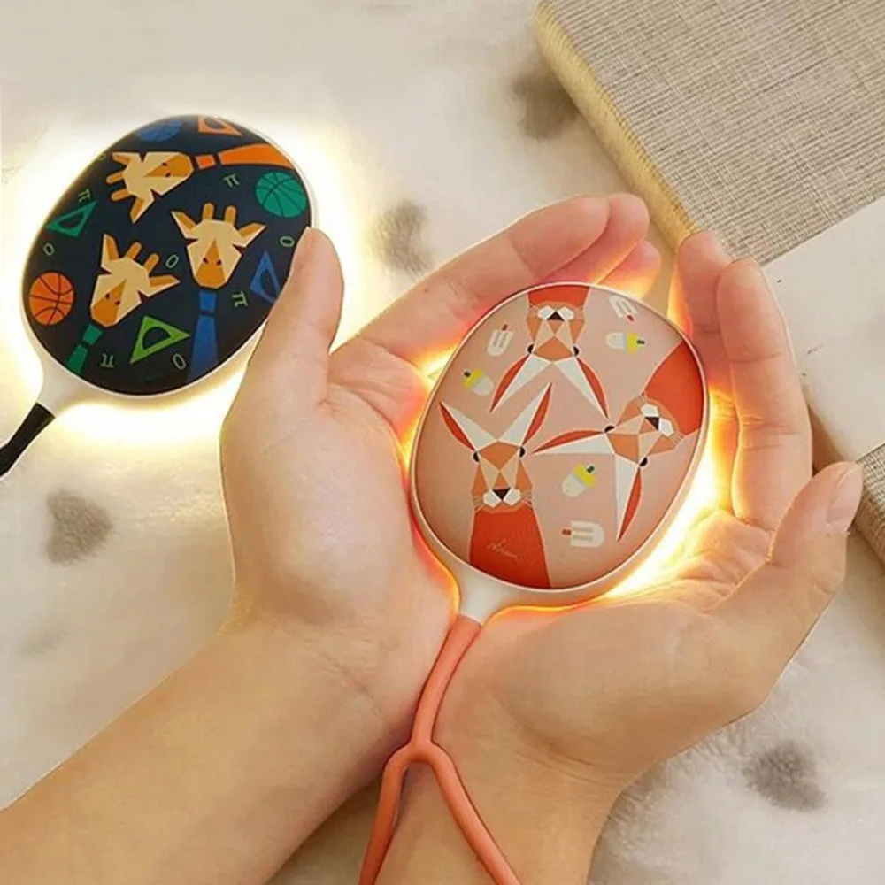 Портативная карманная грелка для рук Mini USB перезаряжаемая