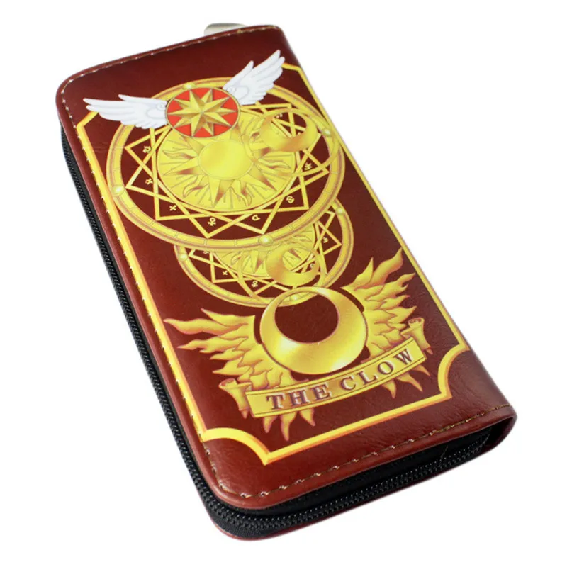 Японский Женский кошелек из искусственной кожи с рисунком аниме | Багаж и сумки