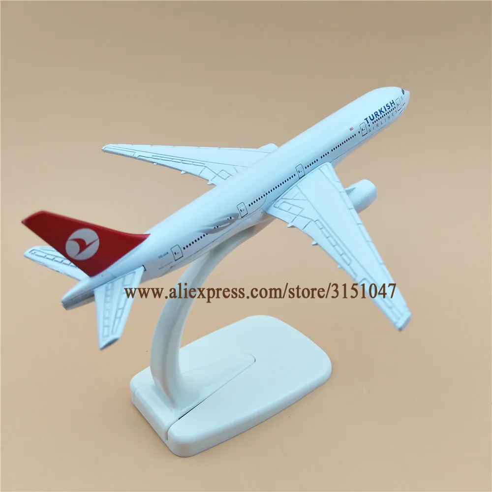 16 см Air Turkish B777 Airlines Boeing 777 модель самолета сплав Металл литье под давлением Airways