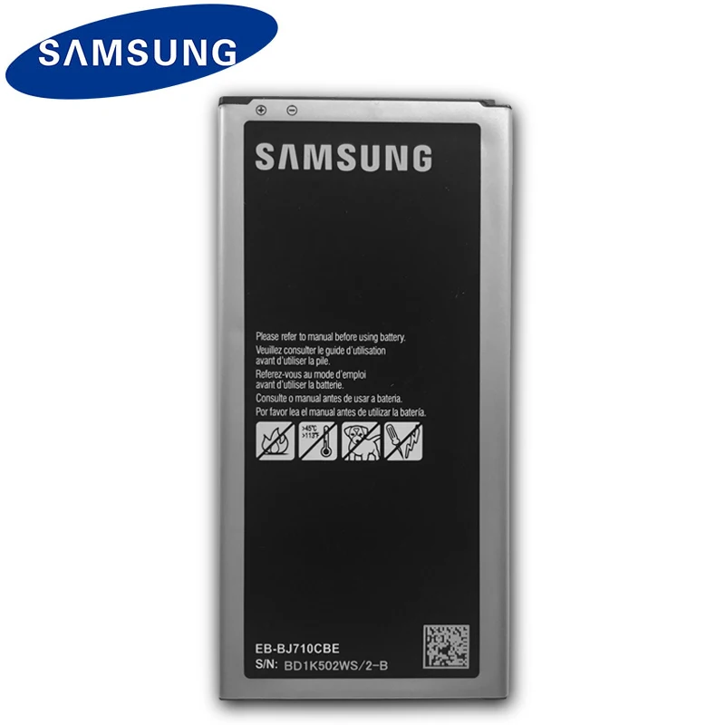 Сменный аккумулятор для телефона SAMSUNG 3300 мАч Samsung GALAXY J7 2016 версия J7108 J710F J710K J710H EB