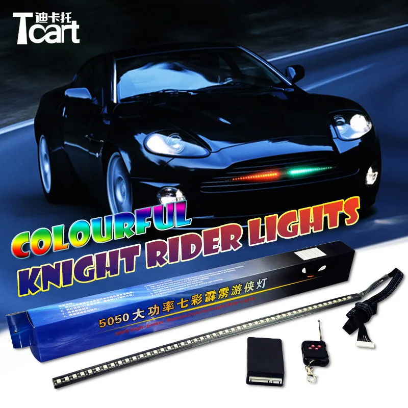 Водонепроницаемая модель Tcart 147 54 см 48 Светодиодный RGB высокая мощность пульт