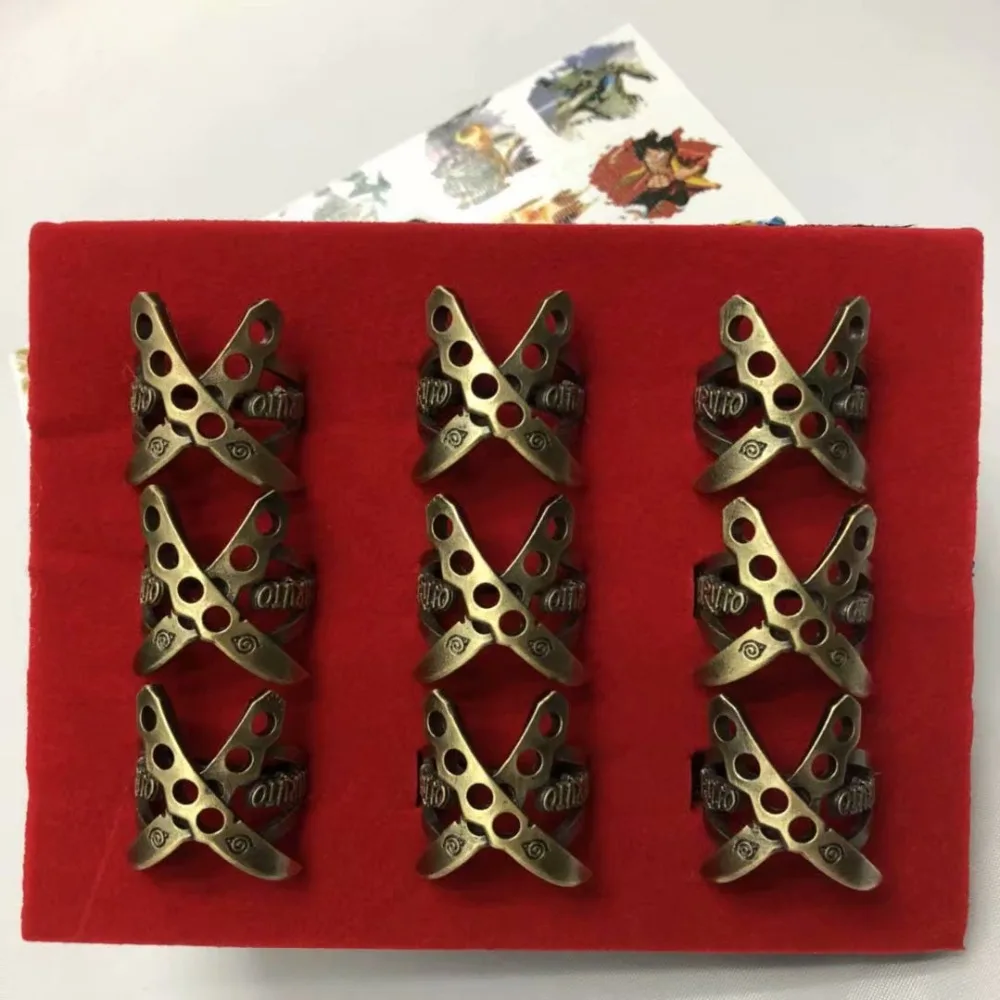 Мультяшный Asuma ninja Kunai Akatsuki Deidara лист деревня Учиха Саске модное металлическое