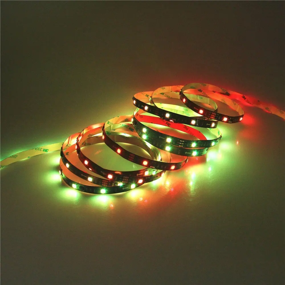 5 м или 10 м/упак. 2835 SMD более ярче, чем 3528 5050 SMD Светодиодные ленты свет DC 12 V 60 Светодиодный s/м в помещении декоративные ленты белого и синего цвета красный