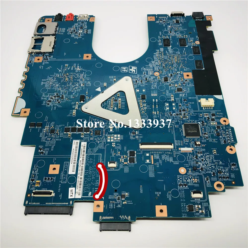 MBX-267 A1884310A основная плата 48.4MR05.021 для sony SVE171 SVE1711F1EW SVE17137CX MBX-267 материнская плата для ноутбука