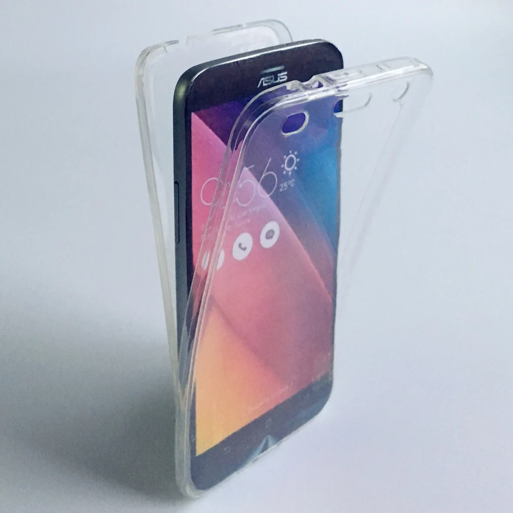 Силиконовый полноразмерный Прозрачный чехол для ASUS Zenfone ZE550KL ZE500KL ZE601KL ZC550KL ZC500TG