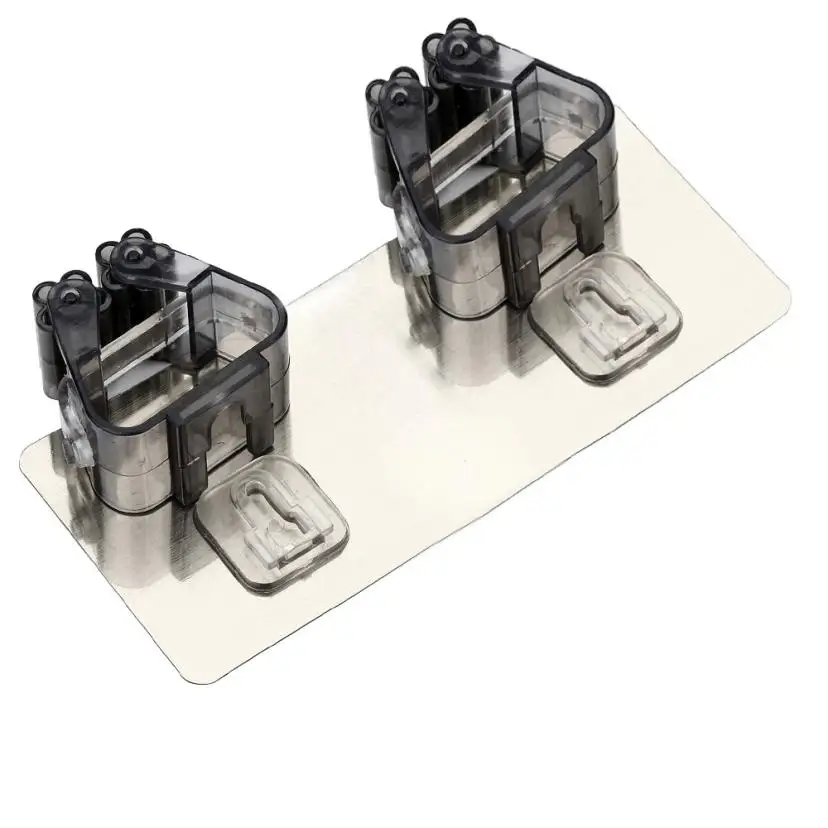 Настенная подставка для швабры органайзер вешалка щетки метлы полка хранения