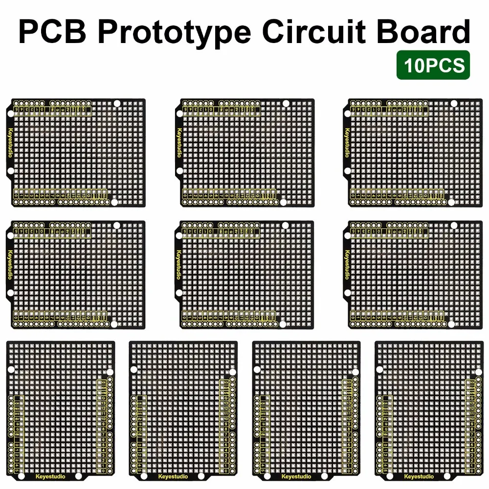 10 шт. Keyestudio прототип P CB доска для Arduino UNO R3 щит FR-4 экологически чистые