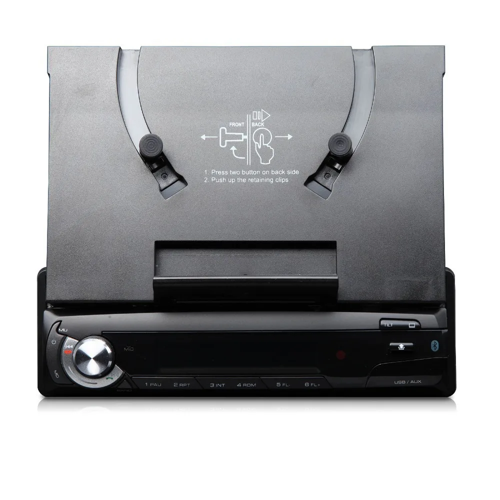 Один Дин Радио 1 Аудио Одноместный стерео держатель для плейера смартфонов и