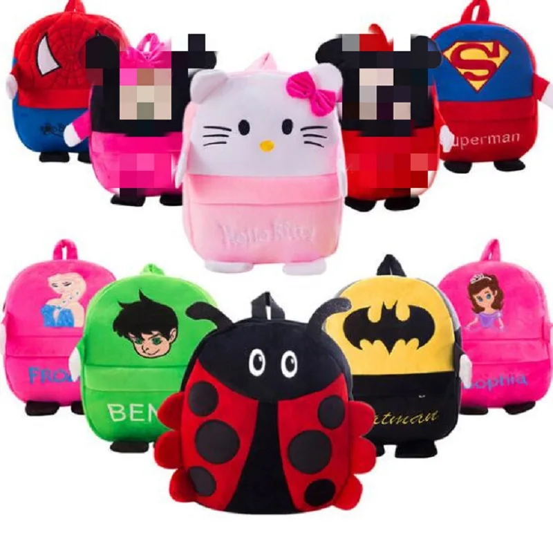Животных плюшевый рюкзак мультфильм школьная сумка малыш SnackPlush куклы плюшевые