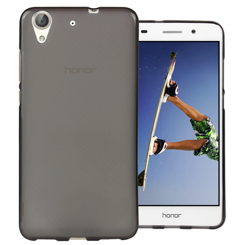 Мягкий силиконовый чехол ТПУ для HuaWei Honor 5A Play 4G LTE Противоскользящий гибкий