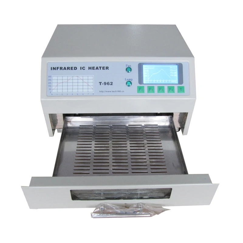Инфракрасный нагреватель BGA паяльная станция Reflow духовка T962 для телефона компьютера PCB ремонт платы