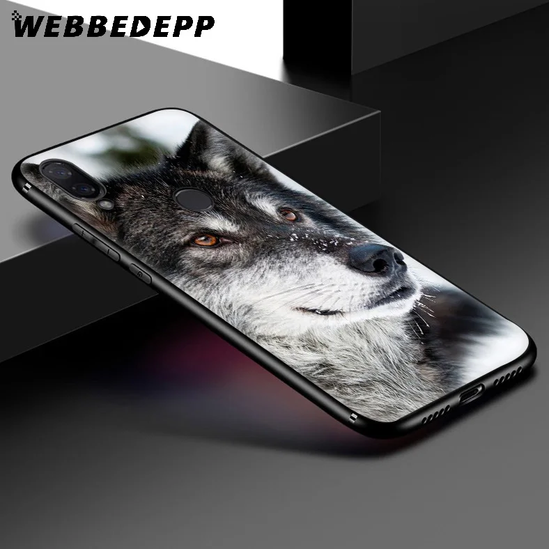 WEBBEDEPP Husky Cute Simple Wolf Soft Case for Xiaomi Redmi K20 7A 4A 4X 5 5A 6 6A S2 Note 8 4 7 Pro Plus Prime |