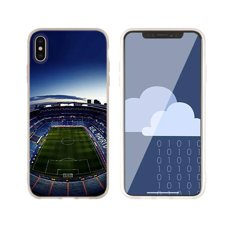 0hcetou 2 MLLSE чехол для телефона для iPhone11 Pro X XS Max XR для iPhone 5 5S SE 6S 6 4 4S 7 8 Plus Барселона Домашний футбольный стадион - Цвет: 0hcetou 2