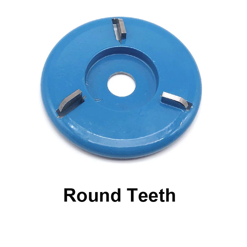 3 teeth Round Деревообрабатывающий деревянный диск, угловая шлифовальная машина, лезвие для чайного лотка для 16 мм, угловая шлифовальная машина с диафрагмой - Цвет: 3 teeth Round