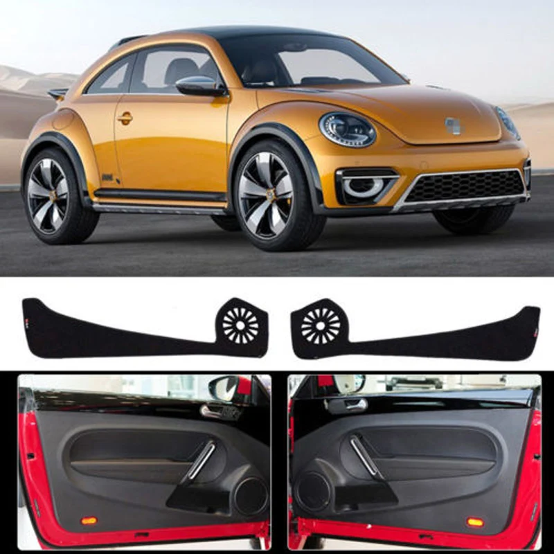 

Brand New 1 Set Inside Door Anti Scratch Protection Cover Protective Pad For VW Beetle 2012-2015