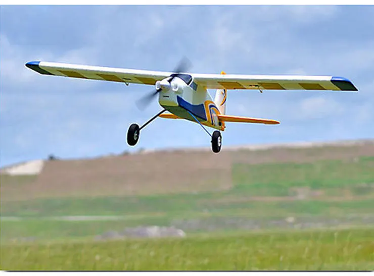 FMS 1220 мм Wingspan Super EZ V2 тренер RC самолет с поплавками PNP и RTF 2 4 ГГц радиоуправляемая