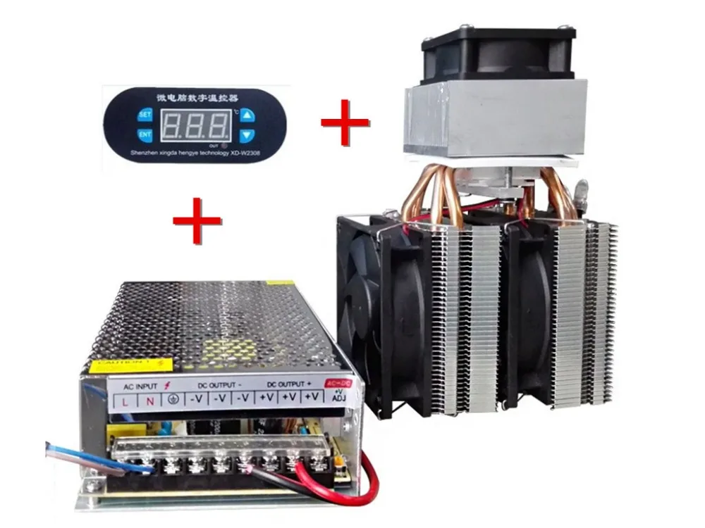 Полупроводниковых охладитель воздуха кондиционирования комплект 12В