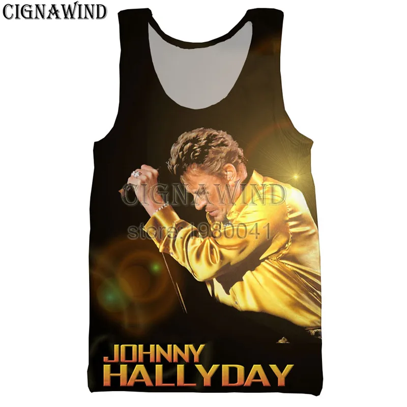 Модный крутой жилет для мужчин/женщин в стиле хип хоп Jonny Hallyday Франция Elvis Presley