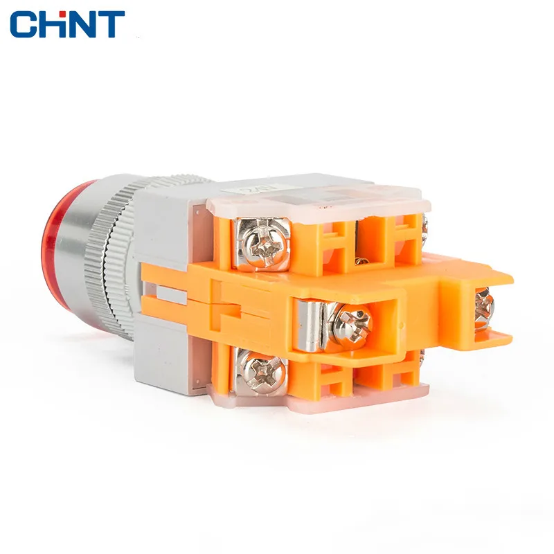 CHINT Bring кнопочный переключатель с блочного NP4 11DN 24v 220V Высокая кнопка Новая