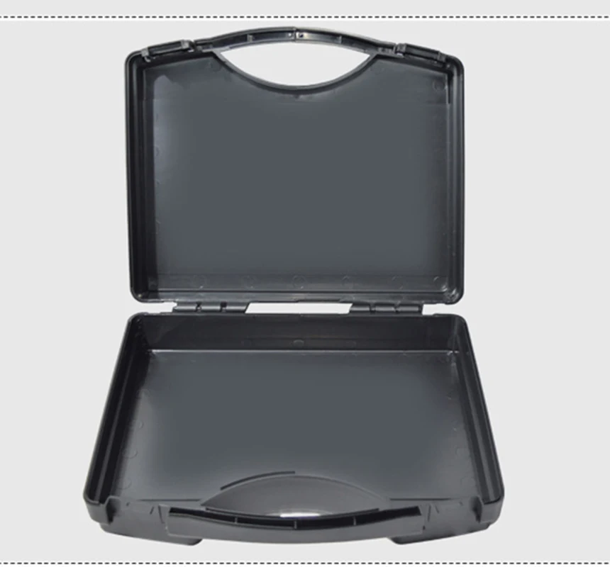 

PP Material light weigh plastic tool case carrying tool box with foam