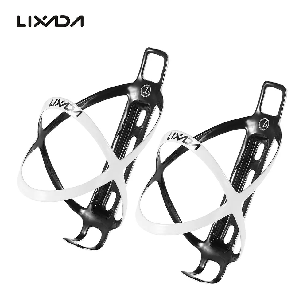 Lixada 2 шт. износостойкая велосипедная бутылочная клетка из углеродного волокна