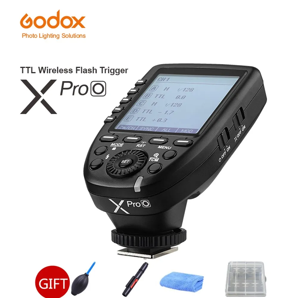 GODOX V860IIO Camera Flash Li-ion Battery 2.4G HSS Wireless TTL Light Speedlite + XPRO-O Transmitter for Olympus Panasonic | Электроника