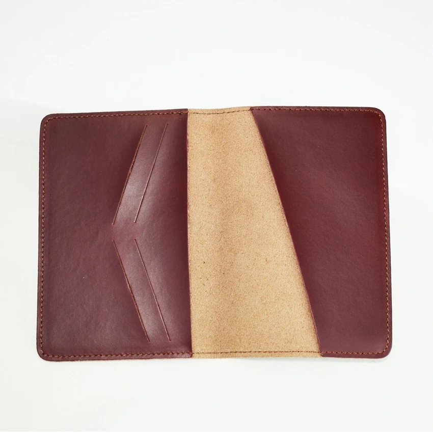 Кожаный чехол для паспорта с гравировкой самолета дорожный кошелек кредитный