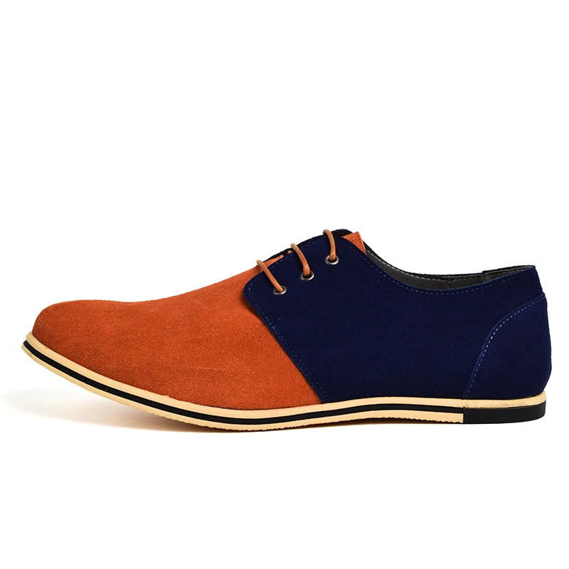 COSIDRAM/Мужская обувь из спилка в стиле пэчворк сезон весна-осень модная мужская