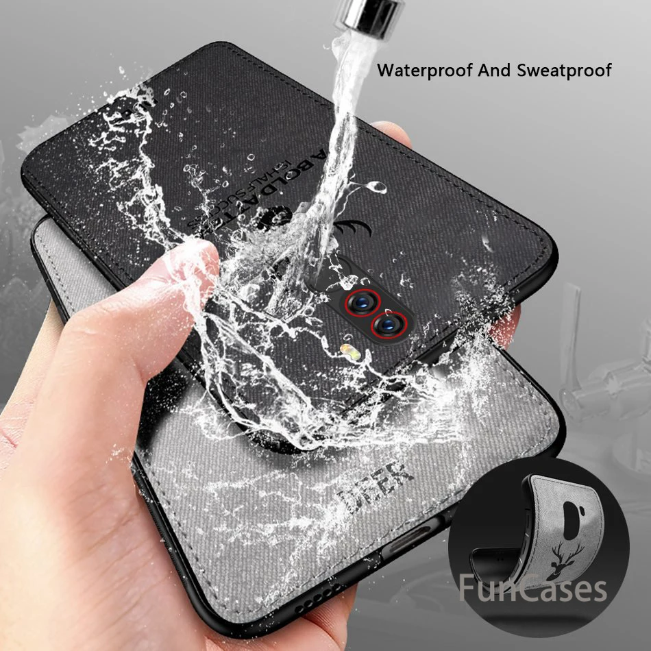 Case For Pocophone F1 Xiaomi Redmi Note 5 Pro Cloth Deer Cover Xiomi Plus 5A 5X A1 6 6A Poco | Мобильные телефоны и