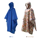 3 в 1 плащ, 2 цвета, для активного отдыха, пончо, рюкзак, дождевик, водонепроницаемый тент для палатки, скалолазания, кемпинга, пешего туризма