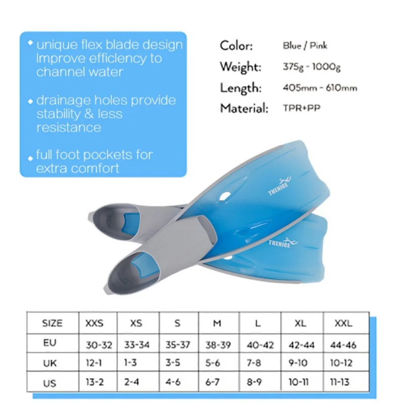 

Adults Swimming Diving Fins Swimming Flippers Snorkel Swim Fins Neoprene Anti-slip Shoes Snorkeling Surfing