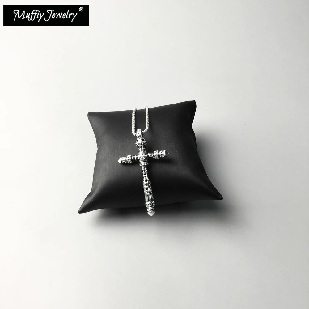 Ожерелье цепочка с черными звеньями европейские винтажные цепи Подарочные