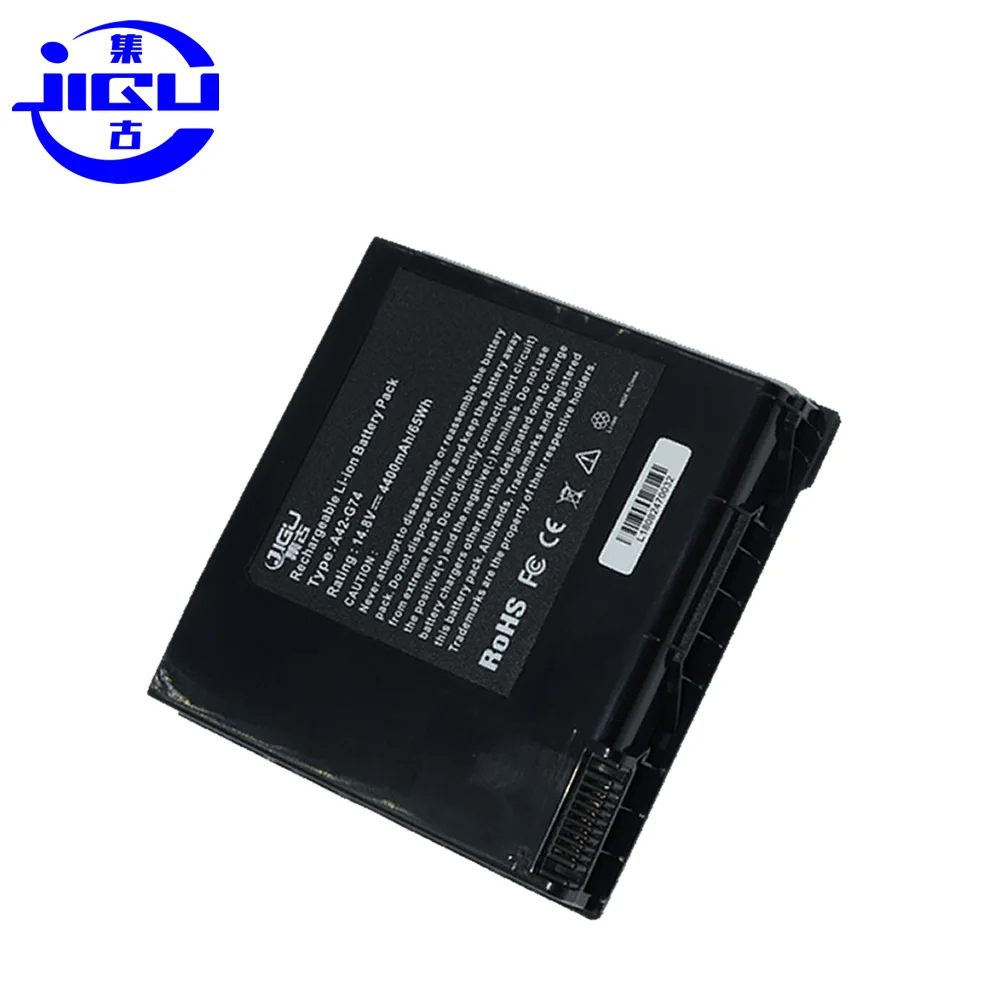 JIGU 4400 мАч 8 ячеек Аккумулятор для ноутбука ASUS A42 G74 ICR18650 26F LC42SD128 серия G74J G74S XR1 G74SW
