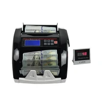 5800duvmg money counting machine cash money counter and bill detector counts and detects counterfeit money rotating display