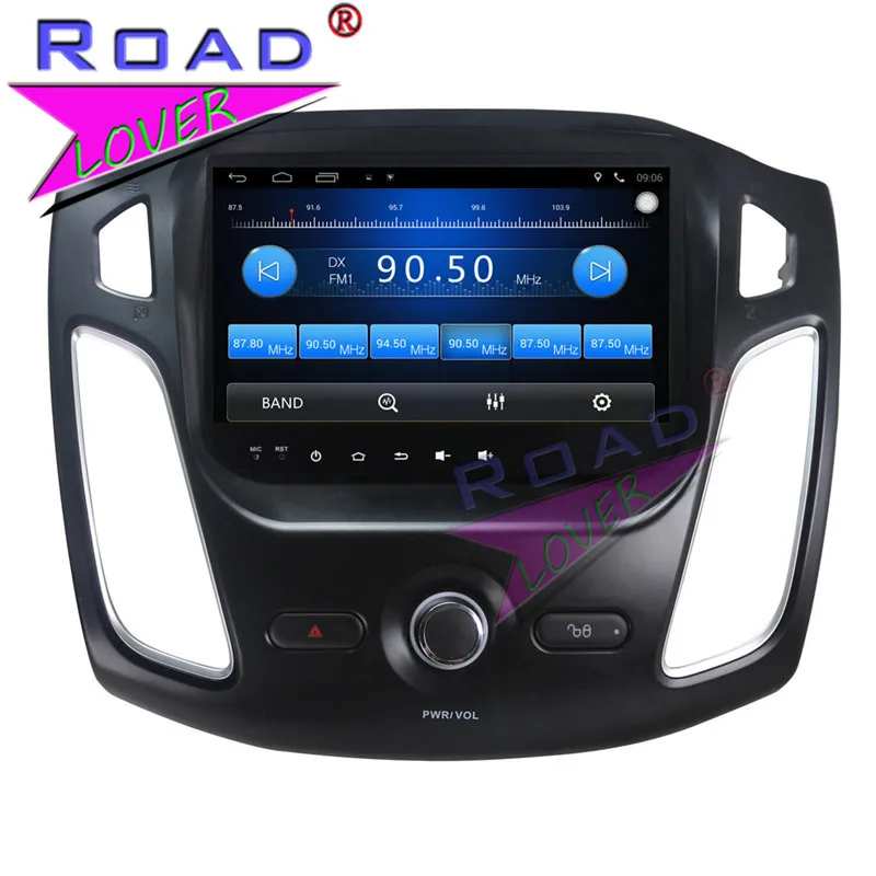 Автомобильный GPS навигатор TOPNAVI плеер на Android 6 0 2 ГБ + 32 9 дюймов 1024*600 для Ford Focus 2012