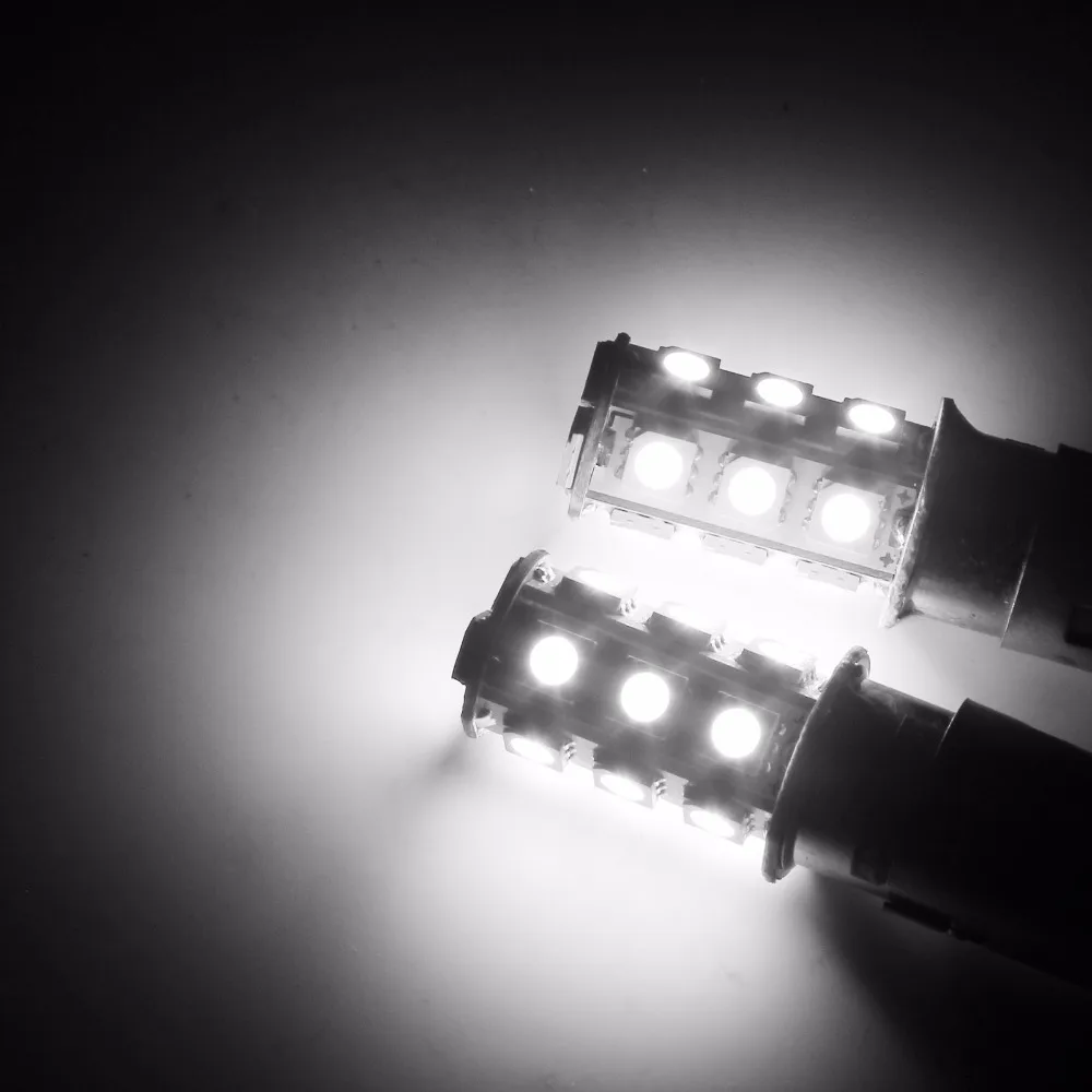 Автомобильные светодиодные лампы ANGRONG 2x1156 BA15S P21W R5W R10W 18 SMD для заднего хода |