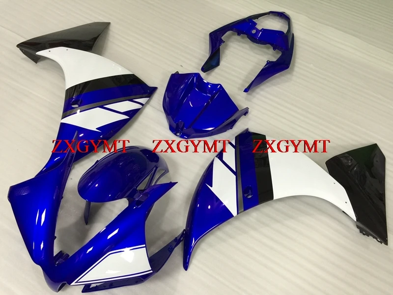 Мотоцикл обтекатель для YZF R1 2002 2003 мотоцикл синие белые Обтекатели YZF1000