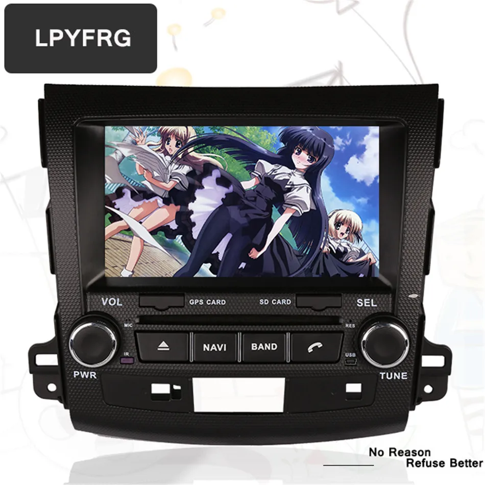 Автомагнитола 2 Din на android 10 0 для Mitsubishi Outlander 2005 2006 2007 2012 2013 с Gps навигацией|2 din car dvd|car