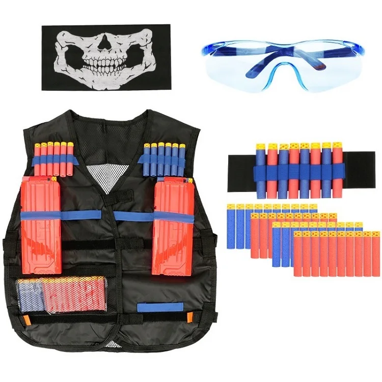 Nerf набор тактического оборудования, совместимый для Nerf GunTop, качественное тактическое оборудование, челнок, пуля, аксессуары