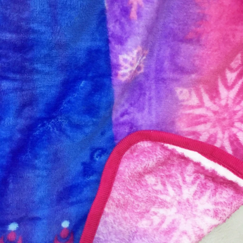 Disney Frozen Анна Эльза Принцесса тонкое мягкое фланелевое одеяло 70x100 см для домашних